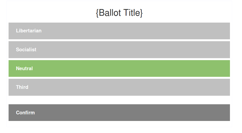 ballot